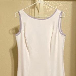 NY&C Sleeveless White Dress